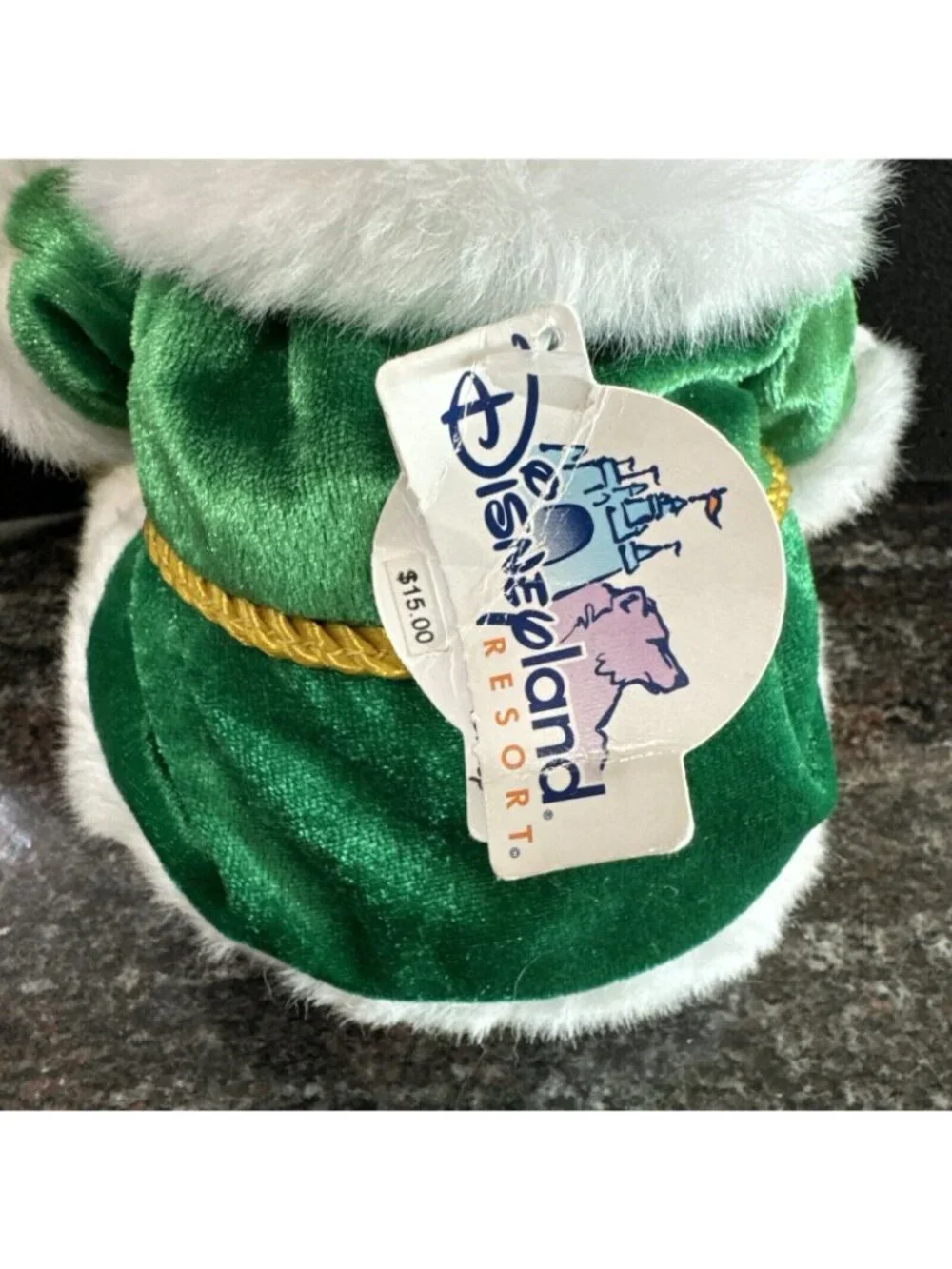Vtg Disney Winnie The Pooh 2005 Christmas Bean Bag Plush Holiday Outfit 10